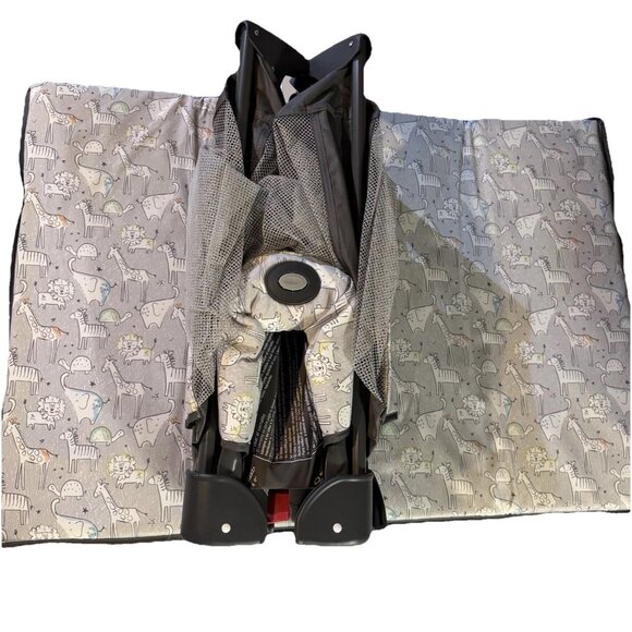 Graco Pack n Play Travel Crib Play Yard Folding Portable Wheels Open Box NEW - Picture 2 of 9